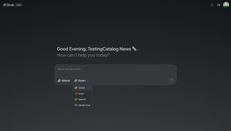 Grok AI on web launches in Australia with web search and more