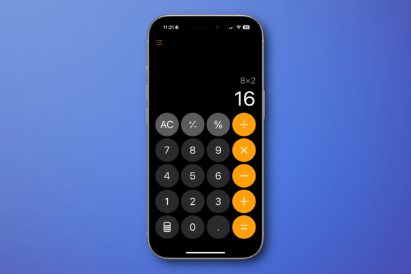 Apple’s Calculator app will get one of its best features back in iOS 18.3