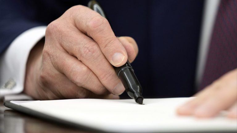 Trump signs executive order on developing AI ‘free from ideological bias’
