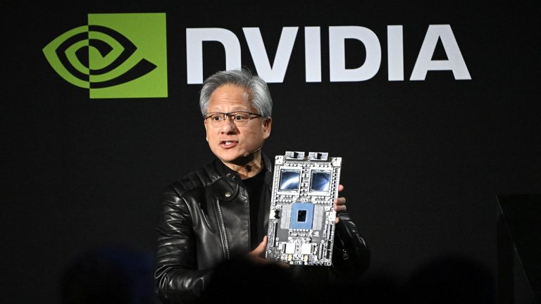 Nvidia CEO Jensen Huang says everyone is ‘racing’ to adopt AI technology
