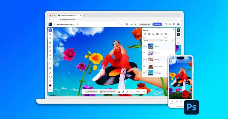 The Adobe Photoshop application arrives on Android “soon”