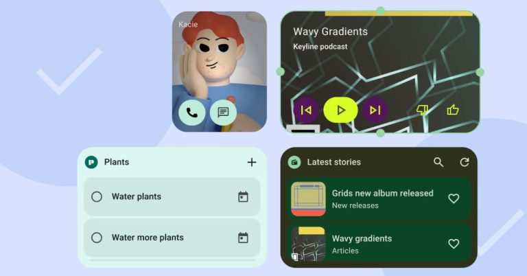 Google on what makes a high quality Android widget