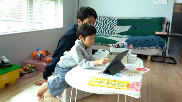What does it mean to raise a child in the age of AI? One father is finding out through play