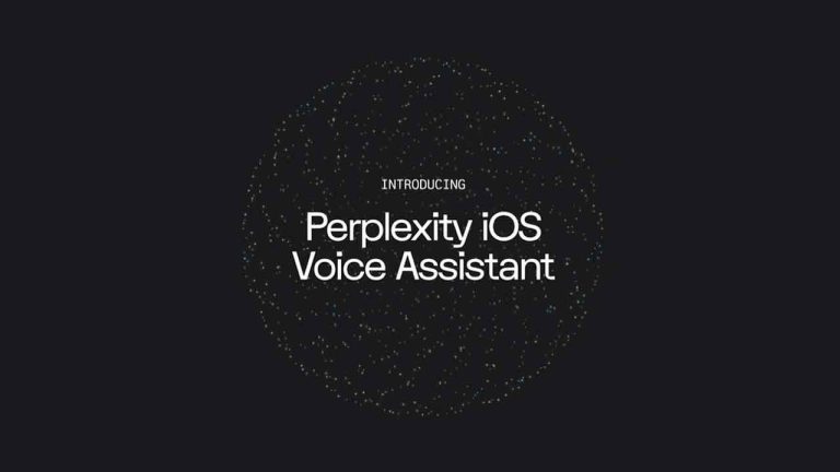 Perplexity Ai Voice Assistant Lance on iOS