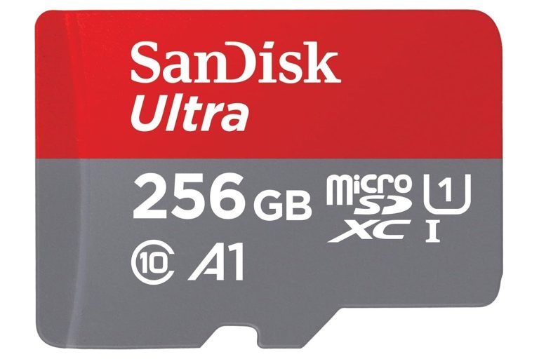 To increase storage on your Android device, this 256 GB MicroSD Sandisk card is at a ridiculously low price