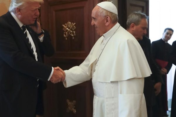 Trump draws criticism with AI image of himself as the pope ahead of the papal conclave