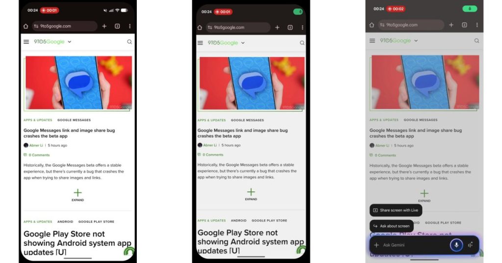 Android 16 QPR1 Beta 2 Teste New Gemini Launch Animation