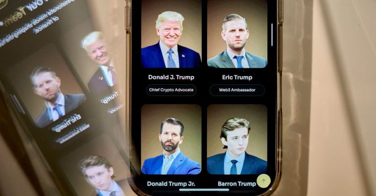 Trumpworld is arguing for an official ‘official’ ‘cryptographic wallet’ ‘