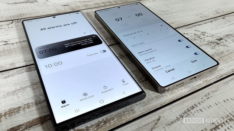 I tried many Android clock applications, but none beat Samsung