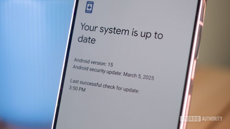The new Android parameter ensures that Google services are up to date
