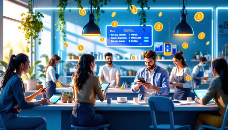 How will the increase in institutional participation in cryptocurrency affect small businesses?