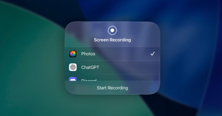 iOS 26 has better quality screen recordings for iPhone and iPad