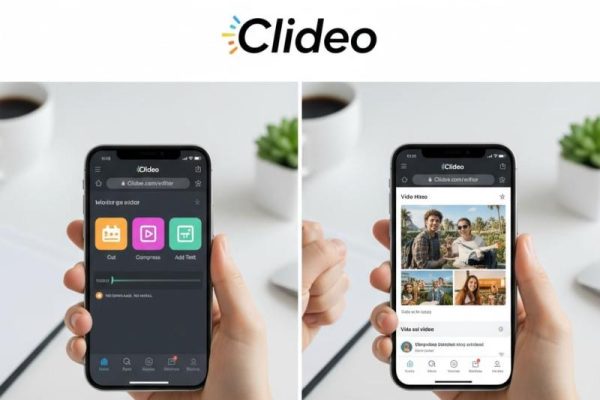 Clideo simplifies mobile video editing for iOS users without